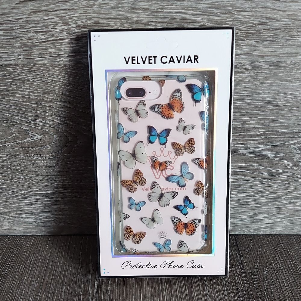 NEW Velvet Caviar Butterfly Dreams IPhone 8/7 Plus Clear Phone Case